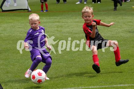 Fussball. Tag der offenen Tuer. Fussball Nachwuchs. U6, U7. Turnier.  Klagenfurt, am 12.7.2025.
Foto: Kuess
www.qspictures.net
---
pressefotos, pressefotografie, kuess, qs, qspictures, sport, bild, bilder, bilddatenbank