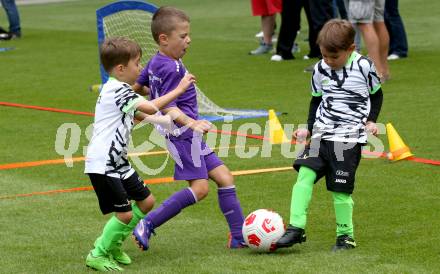 Fussball. Tag der offenen Tuer. Fussball Nachwuchs. U6, U7. Turnier.  Klagenfurt, am 12.7.2025.
Foto: Kuess
www.qspictures.net
---
pressefotos, pressefotografie, kuess, qs, qspictures, sport, bild, bilder, bilddatenbank