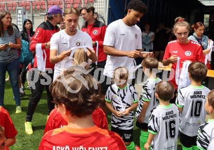 Fussball. Tag der offenen Tuer. Fussball Nachwuchs. U6, U7. Turnier.  Klagenfurt, am 12.7.2025.
Foto: Kuess
www.qspictures.net
---
pressefotos, pressefotografie, kuess, qs, qspictures, sport, bild, bilder, bilddatenbank