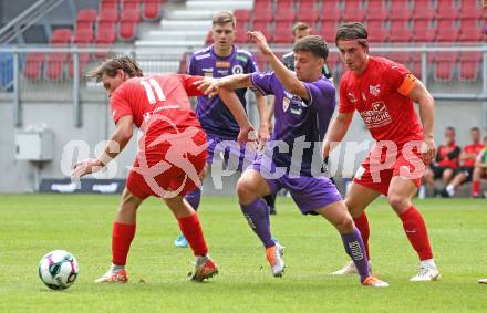 Fussball Testspiel. SK Austria Klagenfurt gegen KAC1909. Alexander Ranacher   (Klagenfurt). Klagenfurt, am 12.7.2025.
Foto: Kuess
www.qspictures.net
---
pressefotos, pressefotografie, kuess, qs, qspictures, sport, bild, bilder, bilddatenbank
