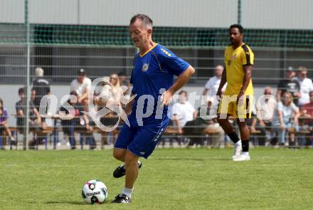 Fussball. Tag der offenen Tuer. Fussball Legenden. SK Austria Klagenfurt gegen KAC 1909.  Rudolf Perz (Klagenfurt). Klagenfurt, am 12.7.2025.
Foto: Kuess
www.qspictures.net
---
pressefotos, pressefotografie, kuess, qs, qspictures, sport, bild, bilder, bilddatenbank
