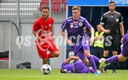 Fussball Testspiel. SK Austria Klagenfurt gegen KAC1909. Nik Marinsek   (Klagenfurt). Klagenfurt, am 12.7.2025.
Foto: Kuess
www.qspictures.net
---
pressefotos, pressefotografie, kuess, qs, qspictures, sport, bild, bilder, bilddatenbank