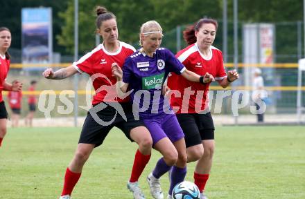Fussball. Tag der offenen Tuer. Fussball Frauen. SK Austria Klagenfurt/Carinthian Hornets gegen KAC1909.  Klagenfurt, am 12.7.2025.
Foto: Kuess
www.qspictures.net
---
pressefotos, pressefotografie, kuess, qs, qspictures, sport, bild, bilder, bilddatenbank