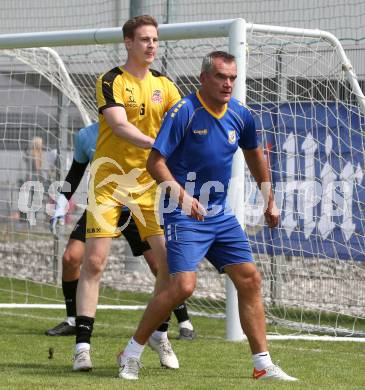 Fussball. Tag der offenen Tuer. Fussball Legenden. SK Austria Klagenfurt gegen KAC 1909.  Robert Micheu (Klagenfurt). Klagenfurt, am 12.7.2025.
Foto: Kuess
www.qspictures.net
---
pressefotos, pressefotografie, kuess, qs, qspictures, sport, bild, bilder, bilddatenbank