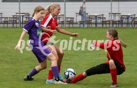 Fussball. Tag der offenen Tuer. Fussball Frauen. SK Austria Klagenfurt/Carinthian Hornets gegen KAC1909.  Klagenfurt, am 12.7.2025.
Foto: Kuess
www.qspictures.net
---
pressefotos, pressefotografie, kuess, qs, qspictures, sport, bild, bilder, bilddatenbank