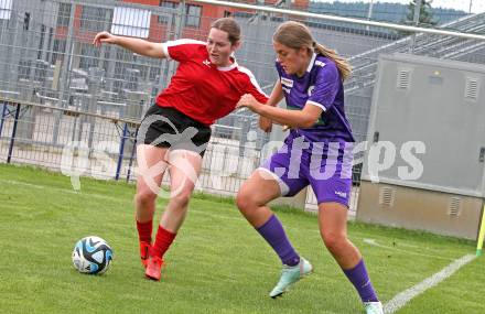 Fussball. Tag der offenen Tuer. Fussball Frauen. SK Austria Klagenfurt/Carinthian Hornets gegen KAC1909.  Klagenfurt, am 12.7.2025.
Foto: Kuess
www.qspictures.net
---
pressefotos, pressefotografie, kuess, qs, qspictures, sport, bild, bilder, bilddatenbank