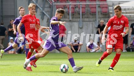 Fussball Testspiel. SK Austria Klagenfurt gegen KAC1909.  Dino Delic  (Klagenfurt). Klagenfurt, am 12.7.2025.
Foto: Kuess
www.qspictures.net
---
pressefotos, pressefotografie, kuess, qs, qspictures, sport, bild, bilder, bilddatenbank