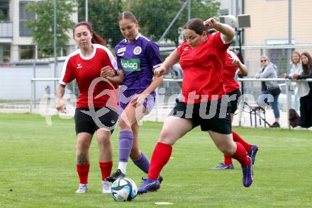 Fussball. Tag der offenen Tuer. Fussball Frauen. SK Austria Klagenfurt/Carinthian Hornets gegen KAC1909.  Klagenfurt, am 12.7.2025.
Foto: Kuess
www.qspictures.net
---
pressefotos, pressefotografie, kuess, qs, qspictures, sport, bild, bilder, bilddatenbank