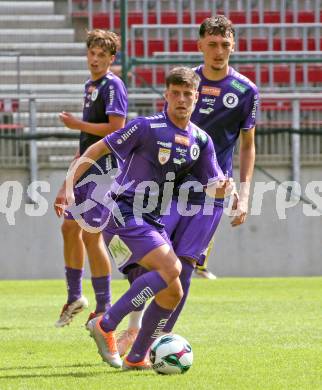 Fussball Testspiel. SK Austria Klagenfurt gegen KAC1909. Alexander Ranacher  (Klagenfurt). Klagenfurt, am 12.7.2025.
Foto: Kuess
www.qspictures.net
---
pressefotos, pressefotografie, kuess, qs, qspictures, sport, bild, bilder, bilddatenbank