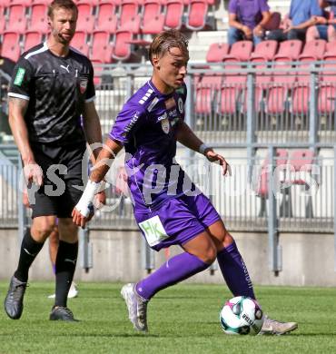 Fussball Testspiel. SK Austria Klagenfurt gegen KAC1909. Sebastian Pschernig (Klagenfurt). Klagenfurt, am 12.7.2025.
Foto: Kuess
www.qspictures.net
---
pressefotos, pressefotografie, kuess, qs, qspictures, sport, bild, bilder, bilddatenbank