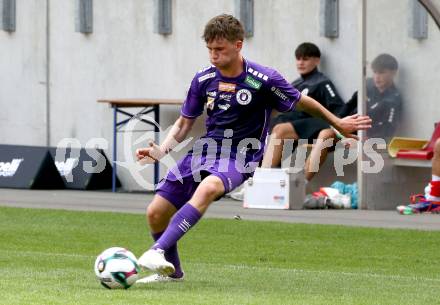 Fussball Testspiel. SK Austria Klagenfurt gegen KAC1909. Matthias Dollinger   (Klagenfurt). Klagenfurt, am 12.7.2025.
Foto: Kuess
www.qspictures.net
---
pressefotos, pressefotografie, kuess, qs, qspictures, sport, bild, bilder, bilddatenbank