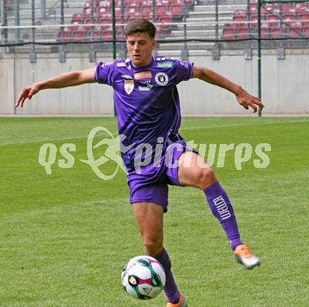 Fussball Testspiel. SK Austria Klagenfurt gegen KAC1909. Alexander Ranacher  (Klagenfurt). Klagenfurt, am 12.7.2025.
Foto: Kuess
www.qspictures.net
---
pressefotos, pressefotografie, kuess, qs, qspictures, sport, bild, bilder, bilddatenbank