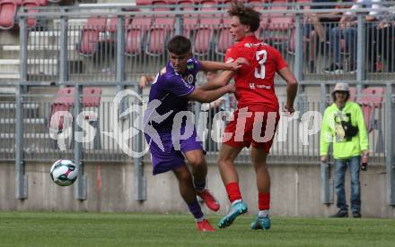 Fussball Testspiel. SK Austria Klagenfurt gegen KAC1909. Dennis Sinanovic (Klagenfurt). Klagenfurt, am 12.7.2025.
Foto: Kuess
www.qspictures.net
---
pressefotos, pressefotografie, kuess, qs, qspictures, sport, bild, bilder, bilddatenbank