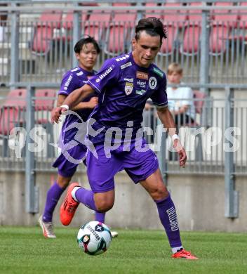 Fussball Testspiel. SK Austria Klagenfurt gegen KAC1909. Armin Karic (Klagenfurt). Klagenfurt, am 12.7.2025.
Foto: Kuess
www.qspictures.net
---
pressefotos, pressefotografie, kuess, qs, qspictures, sport, bild, bilder, bilddatenbank