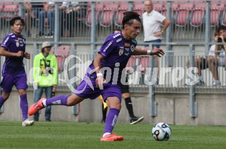 Fussball Testspiel. SK Austria Klagenfurt gegen KAC1909. Armin Karic (Klagenfurt). Klagenfurt, am 12.7.2025.
Foto: Kuess
www.qspictures.net
---
pressefotos, pressefotografie, kuess, qs, qspictures, sport, bild, bilder, bilddatenbank