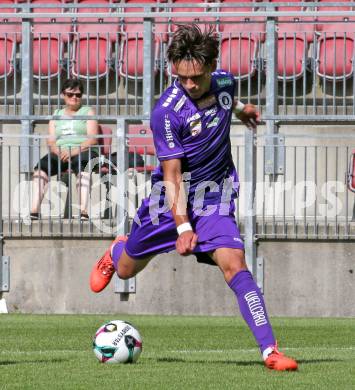 Fussball Testspiel. SK Austria Klagenfurt gegen KAC1909.  Armin Karic (Klagenfurt). Klagenfurt, am 12.7.2025.
Foto: Kuess
www.qspictures.net
---
pressefotos, pressefotografie, kuess, qs, qspictures, sport, bild, bilder, bilddatenbank