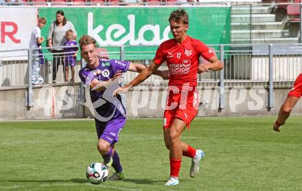 Fussball Testspiel. SK Austria Klagenfurt gegen KAC1909.  Marc Andre Schmerboeck (Klagenfurt). Klagenfurt, am 12.7.2025.
Foto: Kuess
www.qspictures.net
---
pressefotos, pressefotografie, kuess, qs, qspictures, sport, bild, bilder, bilddatenbank