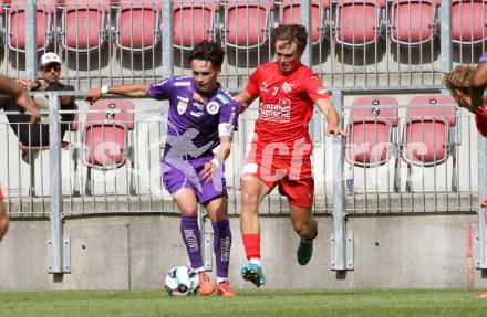 Fussball Testspiel. SK Austria Klagenfurt gegen KAC1909.  Armin Karic (Klagenfurt). Klagenfurt, am 12.7.2025.
Foto: Kuess
www.qspictures.net
---
pressefotos, pressefotografie, kuess, qs, qspictures, sport, bild, bilder, bilddatenbank