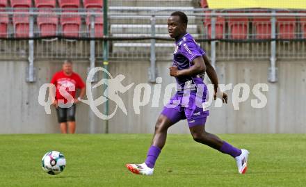 Fussball Testspiel. SK Austria Klagenfurt gegen KAC1909. Sekou Sagna  (Klagenfurt). Klagenfurt, am 12.7.2025.
Foto: Kuess
www.qspictures.net
---
pressefotos, pressefotografie, kuess, qs, qspictures, sport, bild, bilder, bilddatenbank