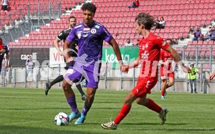 Fussball Testspiel. SK Austria Klagenfurt gegen KAC1909. Naldo Aparecido  (Klagenfurt). Klagenfurt, am 12.7.2025.
Foto: Kuess
www.qspictures.net
---
pressefotos, pressefotografie, kuess, qs, qspictures, sport, bild, bilder, bilddatenbank