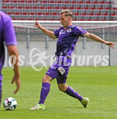 Fussball Testspiel. SK Austria Klagenfurt gegen KAC1909. Marc Andre Schmerboeck  (Klagenfurt). Klagenfurt, am 12.7.2025.
Foto: Kuess
www.qspictures.net
---
pressefotos, pressefotografie, kuess, qs, qspictures, sport, bild, bilder, bilddatenbank