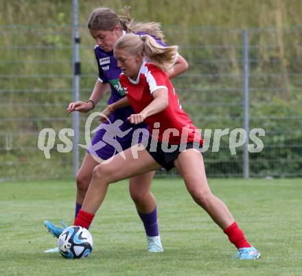 Fussball. Tag der offenen Tuer. Fussball Frauen. SK Austria Klagenfurt/Carinthian Hornets gegen KAC1909.  Klagenfurt, am 12.7.2025.
Foto: Kuess
www.qspictures.net
---
pressefotos, pressefotografie, kuess, qs, qspictures, sport, bild, bilder, bilddatenbank