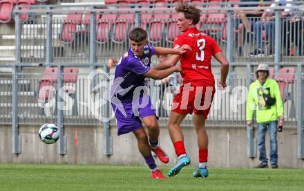 Fussball Testspiel. SK Austria Klagenfurt gegen KAC1909. Dennis Sinanovic (Klagenfurt). Klagenfurt, am 12.7.2025.
Foto: Kuess
www.qspictures.net
---
pressefotos, pressefotografie, kuess, qs, qspictures, sport, bild, bilder, bilddatenbank