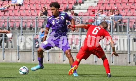 Fussball Testspiel. SK Austria Klagenfurt gegen KAC1909. Naldo Aparecido  (Klagenfurt). Klagenfurt, am 12.7.2025.
Foto: Kuess
www.qspictures.net
---
pressefotos, pressefotografie, kuess, qs, qspictures, sport, bild, bilder, bilddatenbank
