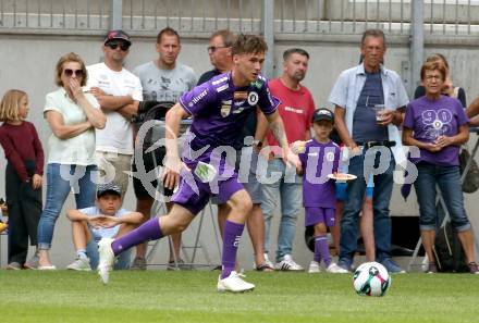 Fussball Testspiel. SK Austria Klagenfurt gegen KAC1909. Matthias Dollinger  (Klagenfurt). Klagenfurt, am 12.7.2025.
Foto: Kuess
www.qspictures.net
---
pressefotos, pressefotografie, kuess, qs, qspictures, sport, bild, bilder, bilddatenbank