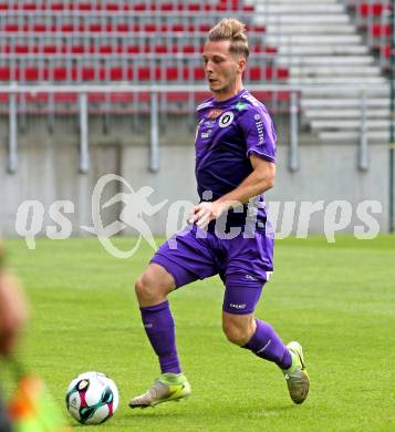Fussball Testspiel. SK Austria Klagenfurt gegen KAC1909.  Marc Andre Schmerboeck (Klagenfurt). Klagenfurt, am 12.7.2025.
Foto: Kuess
www.qspictures.net
---
pressefotos, pressefotografie, kuess, qs, qspictures, sport, bild, bilder, bilddatenbank