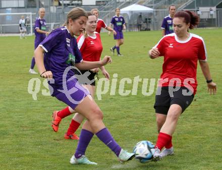 Fussball. Tag der offenen Tuer. Fussball Frauen. SK Austria Klagenfurt/Carinthian Hornets gegen KAC1909.  Klagenfurt, am 12.7.2025.
Foto: Kuess
www.qspictures.net
---
pressefotos, pressefotografie, kuess, qs, qspictures, sport, bild, bilder, bilddatenbank