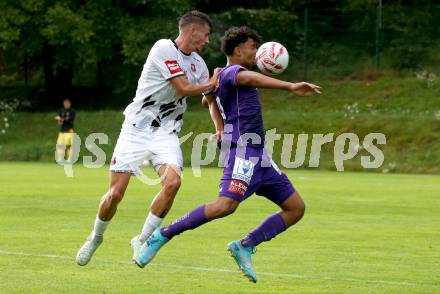 Fussball Testspiel. SK Austria Klagenfurt gegen HNK Gorica.  Aparecido Naldo (Klagenfurt). Kranjska Gora, am 16.7.2025.
Foto: Kuess
www.qspictures.net
---
pressefotos, pressefotografie, kuess, qs, qspictures, sport, bild, bilder, bilddatenbank