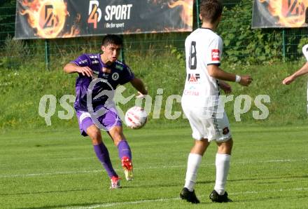 Fussball Testspiel. SK Austria Klagenfurt gegen HNK Gorica. Aidan Liu  (Klagenfurt). Kranjska Gora, am 16.7.2025.
Foto: Kuess
www.qspictures.net
---
pressefotos, pressefotografie, kuess, qs, qspictures, sport, bild, bilder, bilddatenbank