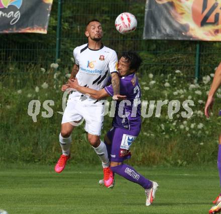 Fussball Testspiel. SK Austria Klagenfurt gegen HNK Gorica.  Toshiaki Miyamoto (Klagenfurt). Kranjska Gora, am 16.7.2025.
Foto: Kuess
www.qspictures.net
---
pressefotos, pressefotografie, kuess, qs, qspictures, sport, bild, bilder, bilddatenbank