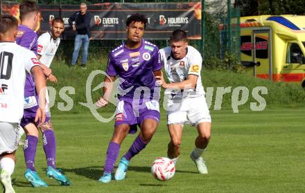 Fussball Testspiel. SK Austria Klagenfurt gegen HNK Gorica. Aparecido Naldo  (Klagenfurt). Kranjska Gora, am 16.7.2025.
Foto: Kuess
www.qspictures.net
---
pressefotos, pressefotografie, kuess, qs, qspictures, sport, bild, bilder, bilddatenbank
