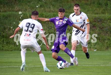 Fussball Testspiel. SK Austria Klagenfurt gegen HNK Gorica. Dino Delic  (Klagenfurt). Kranjska Gora, am 16.7.2025.
Foto: Kuess
www.qspictures.net
---
pressefotos, pressefotografie, kuess, qs, qspictures, sport, bild, bilder, bilddatenbank