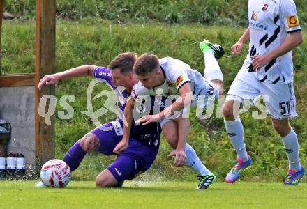 Fussball Testspiel. SK Austria Klagenfurt gegen HNK Gorica.  Nik Marinsek (Klagenfurt). Kranjska Gora, am 16.7.2025.
Foto: Kuess
www.qspictures.net
---
pressefotos, pressefotografie, kuess, qs, qspictures, sport, bild, bilder, bilddatenbank
