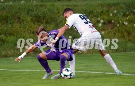 Fussball Testspiel. SK Austria Klagenfurt gegen HNK Gorica.  Sebastian Pschernig (Klagenfurt). Kranjska Gora, am 16.7.2025.
Foto: Kuess
www.qspictures.net
---
pressefotos, pressefotografie, kuess, qs, qspictures, sport, bild, bilder, bilddatenbank