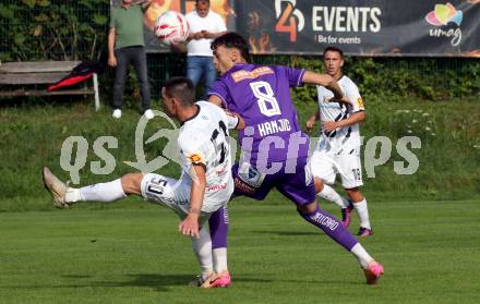 Fussball Testspiel. SK Austria Klagenfurt gegen HNK Gorica. Marcel Krnjic  (Klagenfurt). Kranjska Gora, am 16.7.2025.
Foto: Kuess
www.qspictures.net
---
pressefotos, pressefotografie, kuess, qs, qspictures, sport, bild, bilder, bilddatenbank