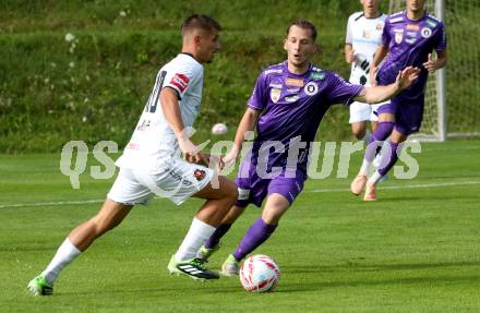 Fussball Testspiel. SK Austria Klagenfurt gegen HNK Gorica.  Marc Andre Schmerboeck (Klagenfurt). Kranjska Gora, am 16.7.2025.
Foto: Kuess
www.qspictures.net
---
pressefotos, pressefotografie, kuess, qs, qspictures, sport, bild, bilder, bilddatenbank