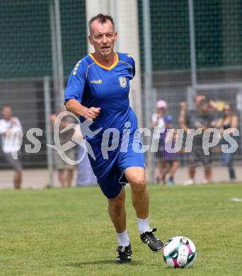 Fussball. Tag der offenen Tuer. Fussball Legenden. SK Austria Klagenfurt gegen KAC 1909. Rudolf Perz  (Klagenfurt). Klagenfurt, am 12.7.2025.
Foto: Kuess
www.qspictures.net
---
pressefotos, pressefotografie, kuess, qs, qspictures, sport, bild, bilder, bilddatenbank