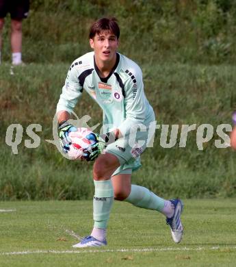 Fussball Testspiel. SK Austria Klagenfurt gegen HNK Gorica.  Kevin Zesch  (Klagenfurt). Kranjska Gora, am 16.7.2025.
Foto: Kuess
www.qspictures.net
---
pressefotos, pressefotografie, kuess, qs, qspictures, sport, bild, bilder, bilddatenbank