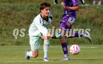 Fussball Testspiel. SK Austria Klagenfurt gegen HNK Gorica.  Kevin Zesch  (Klagenfurt). Kranjska Gora, am 16.7.2025.
Foto: Kuess
www.qspictures.net
---
pressefotos, pressefotografie, kuess, qs, qspictures, sport, bild, bilder, bilddatenbank
