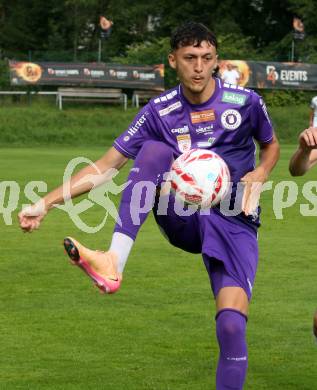 Fussball Testspiel. SK Austria Klagenfurt gegen HNK Gorica.   Marcel Krnjic (Klagenfurt). Kranjska Gora, am 16.7.2025.
Foto: Kuess
www.qspictures.net
---
pressefotos, pressefotografie, kuess, qs, qspictures, sport, bild, bilder, bilddatenbank