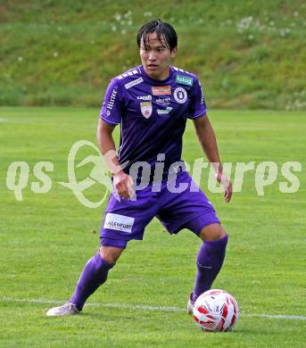 Fussball Testspiel. SK Austria Klagenfurt gegen HNK Gorica.  Toshiaki Miyamoto  (Klagenfurt). Kranjska Gora, am 16.7.2025.
Foto: Kuess
www.qspictures.net
---
pressefotos, pressefotografie, kuess, qs, qspictures, sport, bild, bilder, bilddatenbank