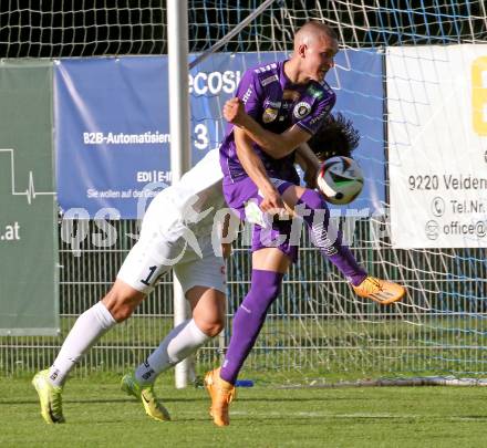 Fussball Testspiel. Velden gegen SK Austria Klagenfurt.  ,  Bartol Barisic  (Klagenfurt). Velden, am 18.7.2025.
Foto: Kuess
www.qspictures.net
---
pressefotos, pressefotografie, kuess, qs, qspictures, sport, bild, bilder, bilddatenbank