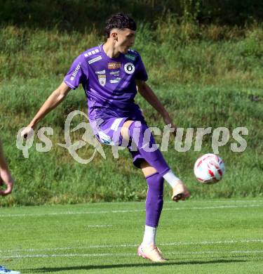 Fussball Testspiel. SK Austria Klagenfurt gegen HNK Gorica.  Marcel Krnjic  (Klagenfurt). Kranjska Gora, am 16.7.2025.
Foto: Kuess
www.qspictures.net
---
pressefotos, pressefotografie, kuess, qs, qspictures, sport, bild, bilder, bilddatenbank