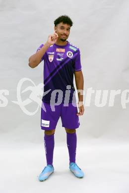 Fussball. 2. Liga. Mannschaftsfototermin SK Austria Klagenfurt. Jubel Naldo Aparecido.  Klagenfurt, am , am 17.7.2025.
Foto: Kuess
www.qspictures.net
---
pressefotos, pressefotografie, kuess, qs, qspictures, sport, bild, bilder, bilddatenbank