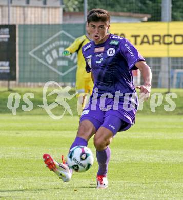 Fussball Testspiel. Velden gegen SK Austria Klagenfurt.   Aidan Liu  (Klagenfurt). Velden, am 18.7.2025.
Foto: Kuess
www.qspictures.net
---
pressefotos, pressefotografie, kuess, qs, qspictures, sport, bild, bilder, bilddatenbank