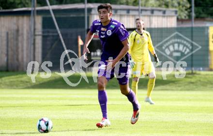 Fussball Testspiel. Velden gegen SK Austria Klagenfurt.   Aidan Liu   (Klagenfurt). Velden, am 18.7.2025.
Foto: Kuess
www.qspictures.net
---
pressefotos, pressefotografie, kuess, qs, qspictures, sport, bild, bilder, bilddatenbank